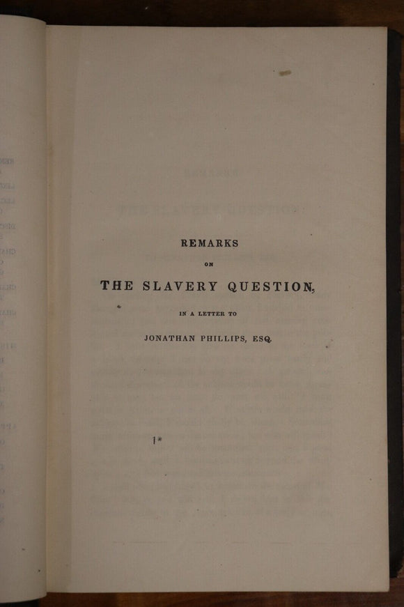 1869 The Works Of William E Channing Antique American Theology Book Vol. 5
