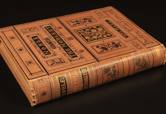 1883 Noble But Not The Noblest by Marie Hall Antique Christian Literature Book