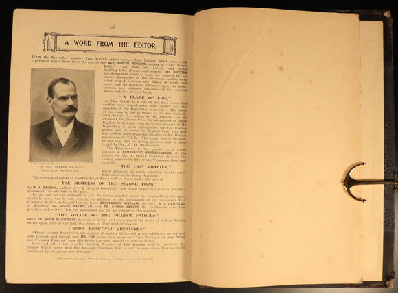 1902 The Quiver: An Illustrated Magazine Antique British Literature Book
