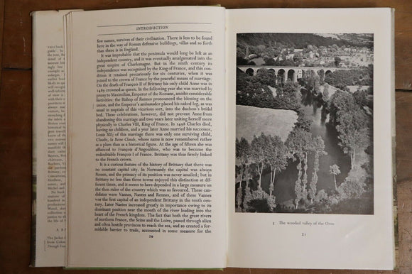 1953 Normandy & Brittany by Ralph Dutton Antique French History & Travel Book