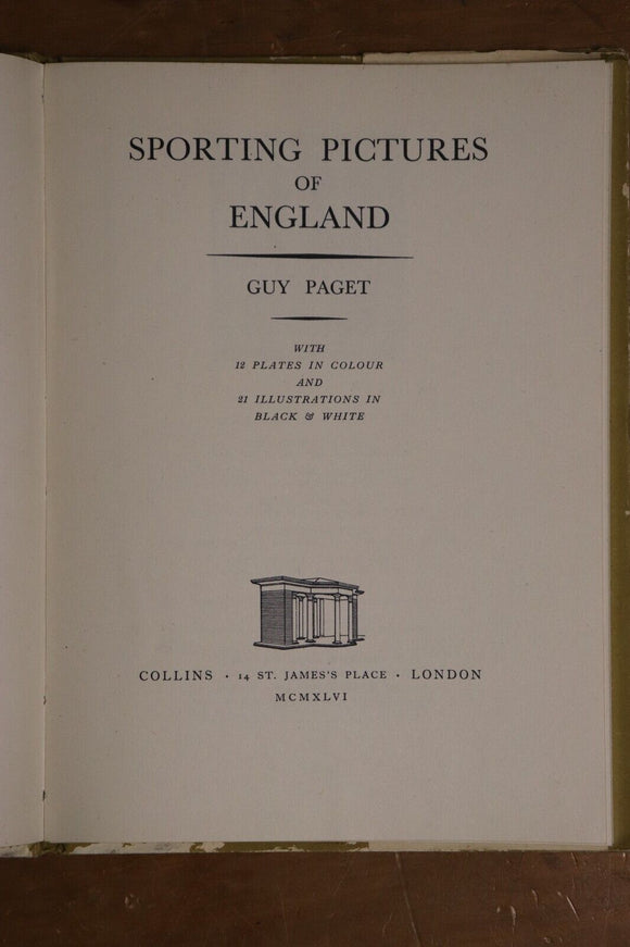 1946 Britain In Pictures - Sporting Pictures Of England Antique History Book
