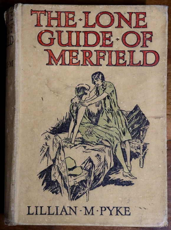 1925 The Lone Guide Of Merfield Antique Australian Fiction Literature Book