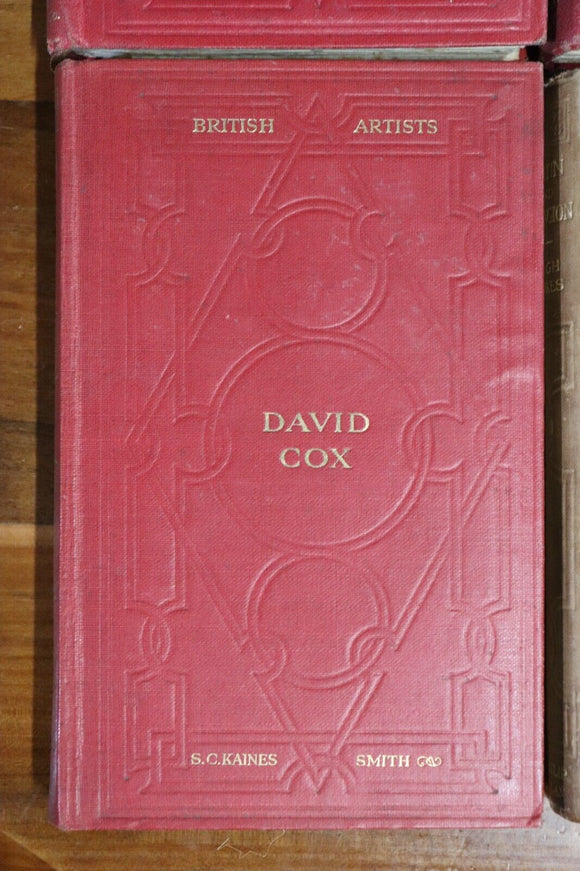 c1922 6vol British Artists by S.C. Kaines Smith Antique British Art Books