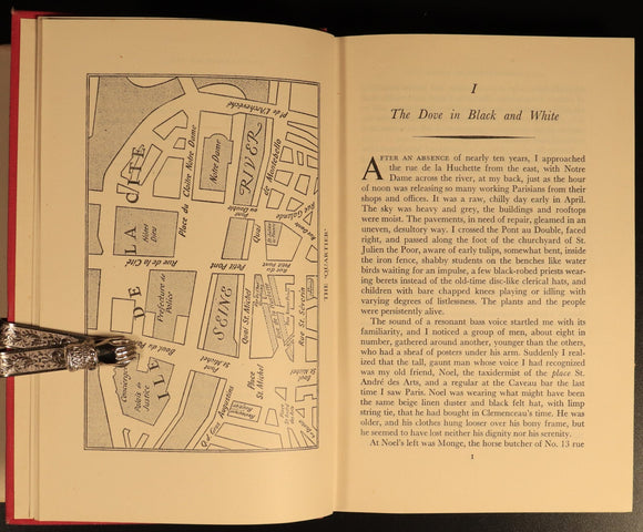 Springtime In Paris by Elliot Paul 1951 Antique French History & Travel Book