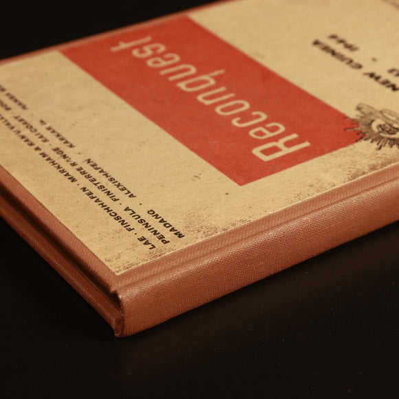 1944 Reconquest Australian Army At War New Guinea Military History Book 1st Ed