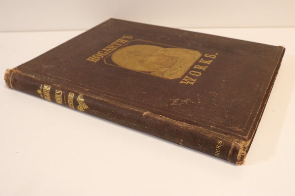 c1870 The Works Of William Hogarth With 62 Illustrations Antiquarian Art Book