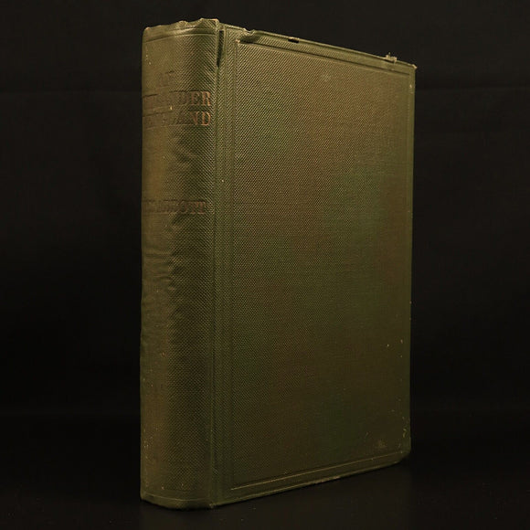 1905 An Outlander In England JHM Abbott Antique Australian Travel History Book