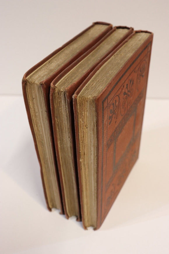 c1870 3vol The French Revolution: A History by Thomas Carlyle Antiquarian Books
