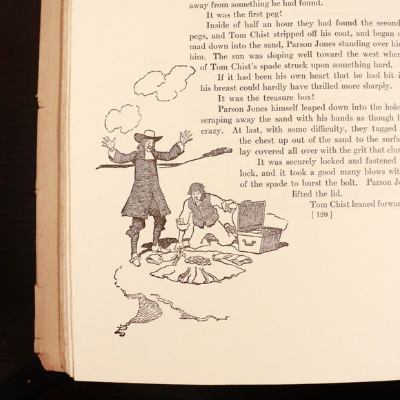 1921 Howard Pyle's Book Of Pirates Antique Childrens Book 1st Ed W/Dust Jacket