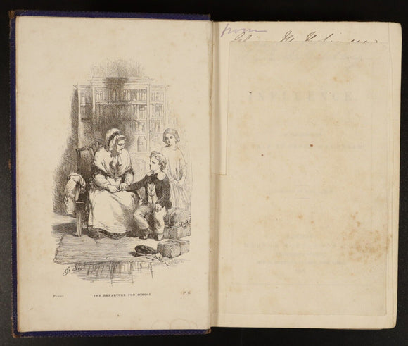 1856 Influence by Matilda Anne Mackarness Antiquarian British Fiction Book