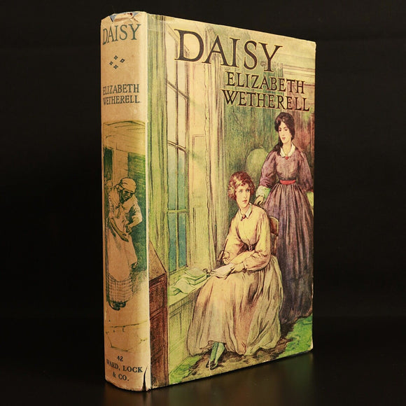 c1923 Daisy by Elizabeth Wetherell American Religious Childrens Book Dustjacket