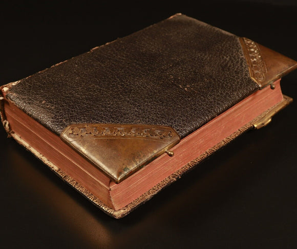 c1880 The Prince James Bible + The Psalms Of David Antiquarian Bible w/Maps