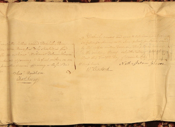 1789 Indenture Conveyance English Legal Document Manuscript Vellum Lease