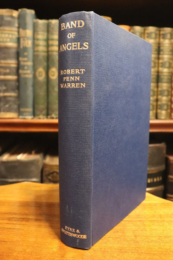 1956 Band Of Angels by Robert Penn Warren American Civil War Literature Book