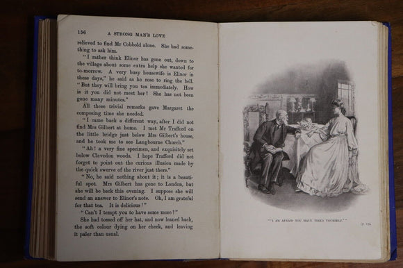 c1910 A Strong Man's Love by David Lyall Antique Scottish Fiction Book