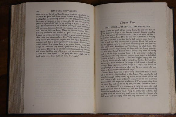 1929 The Good Companions by JB Priestley Antique British Fiction Book
