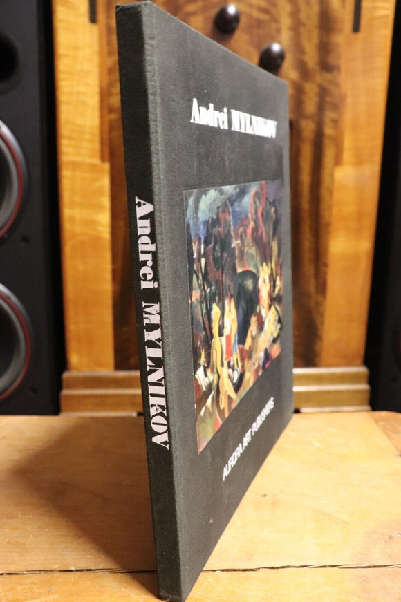 1977 Andrei Mylnikov by Sazanova Russian Art Painting History Book