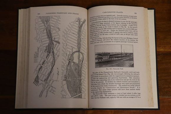 1969 Passenger Terminals & Trains by  J.A. Droege American Railway History Book