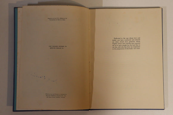 1951 Philosopher's Scrap Book by M Blandford Australian Literature Book