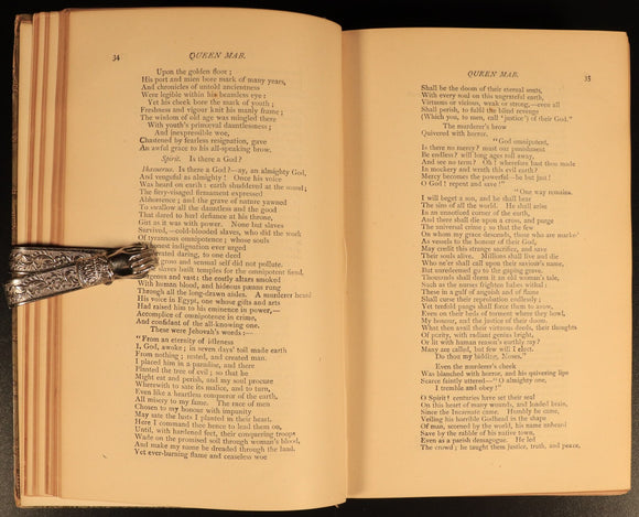 The Poetical Works Of Percy Bysshe Shelley c1895 Rossetti Antique Poetry Book