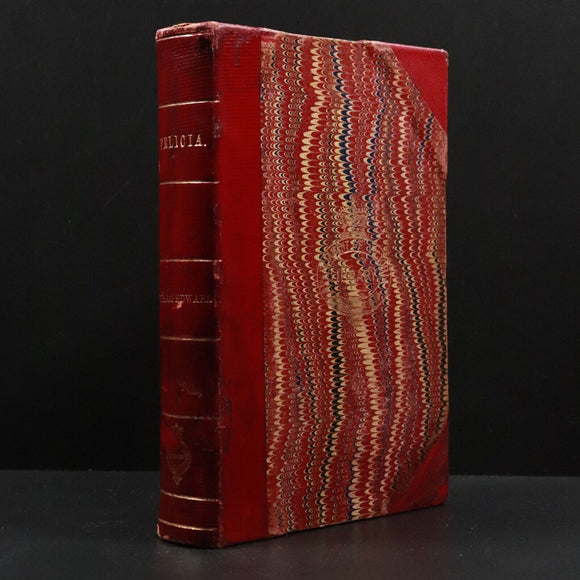 c1895 Felicia by M. Betham-Edwards Antique Fiction Book Novel Ex Parliament VIC