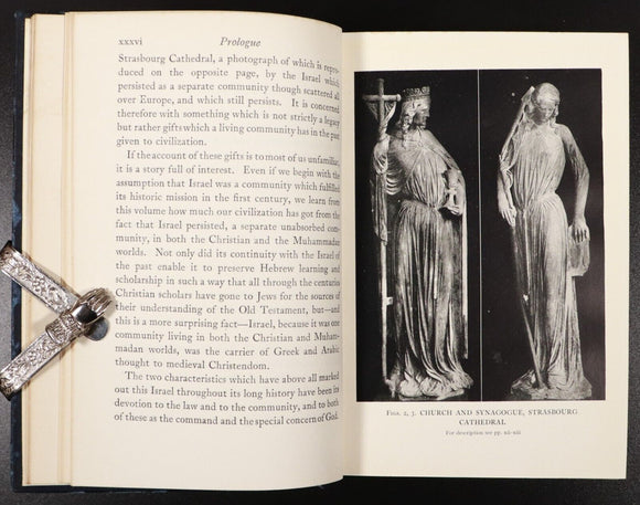 1928 The Legacy Of Israel by I. Abrahams Antique Middle East History Book