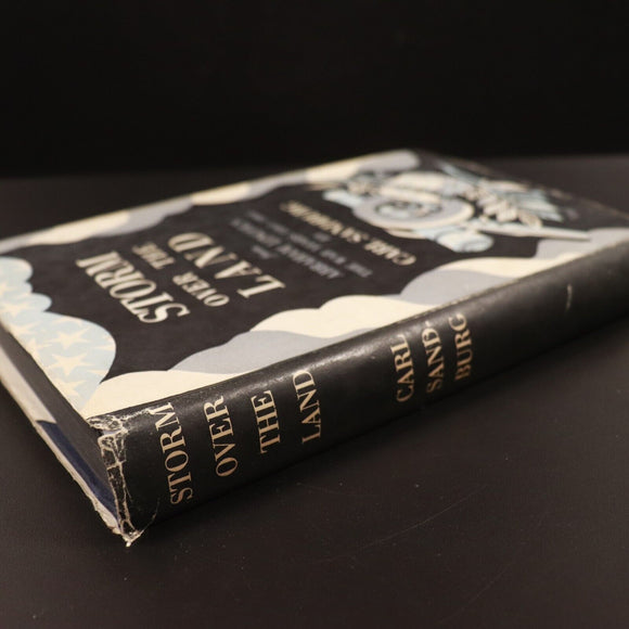 1943 Storm Over The Land by Carl Sandburg American History Book Abraham Lincoln