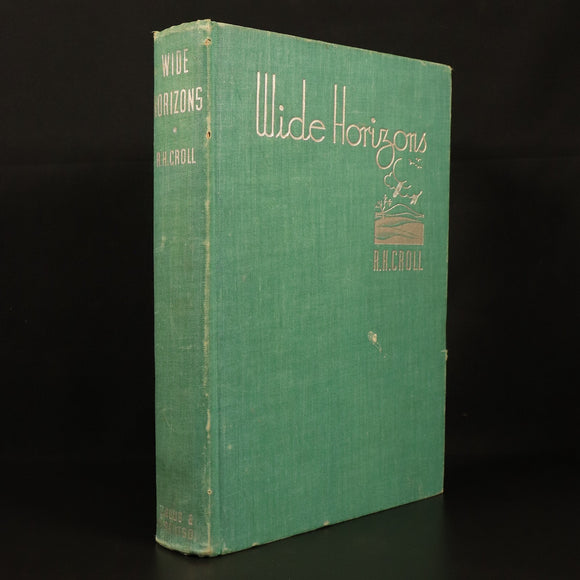 1937 Wide Horizons Wanderings In Central Australia Antique History Book