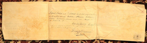 1824 Indenture Conveyance English Legal Document Manuscript Vellum Lease