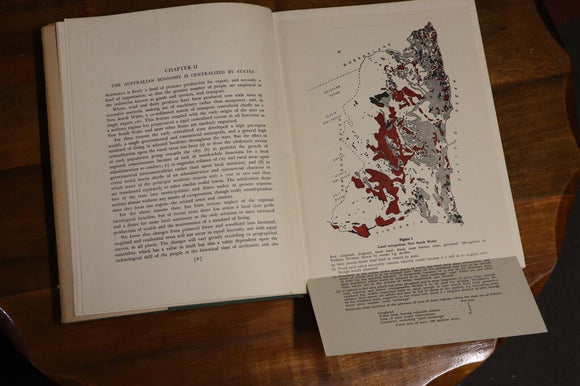 1944 The Geographical Basis Of Government NSW Australian Political History Book