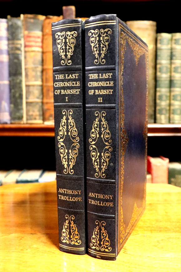 1969 2vol The Last Chronicle Of Barset Anthony Trollope Vintage Fiction Book Set