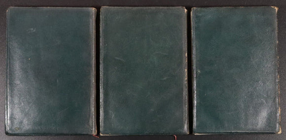 1904 3vol The Works of W.M. Thackeray Antique Fiction Books New Century Library