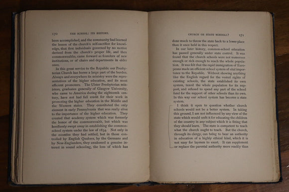 1891 The Divine Order Of Human Society Antique American Theology Book R Thompson