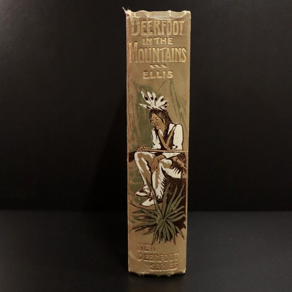 1906 Deerfoot On The Mountains by Edward S. Ellis Antique Fiction Book