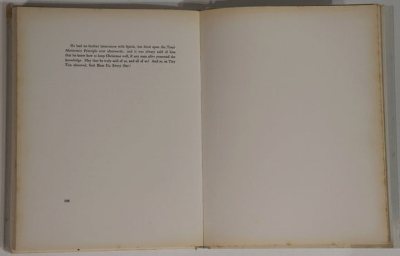 1960 A Christmas Carol: Charles Dickens Vintage Illustrated Fiction Book