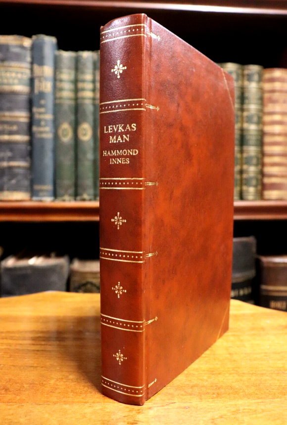 1972 Levkas Man by Hammond Innes Vintage Literature Fiction Book Companion