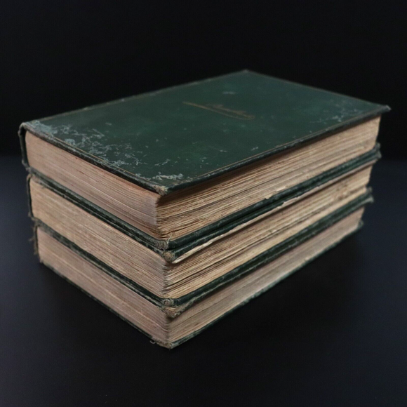 1902 3vol The Works Of Bret Harte Antique American Fiction Books