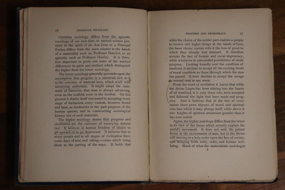 1891 The Divine Order Of Human Society Antique American Theology Book R Thompson