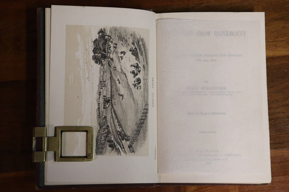 More Bits From Blinkbonny by J Strathesk - 1885 - Antique Book Novel Scotland