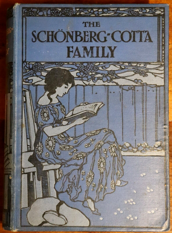 c1910 Chronicles Of The Schönberg-Cotta Family ER Charles Antique Fiction Book