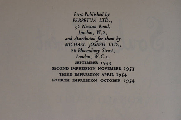 1954 Souls In Torment by Ronald Searle Satirical Cartoon & Art Book