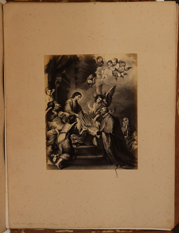 c1868 British Museum Photographs by Stephen Thompson Antique Art History Book