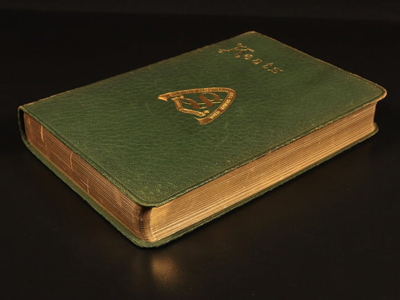 The Poetical Works Of John Keats 1931 Antique British Poetry Book Gilt Edged