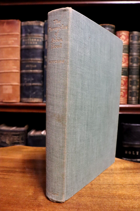 1950 The Chronicles Of Robin Hood R. Sutcliffe Vintage British Fiction Book