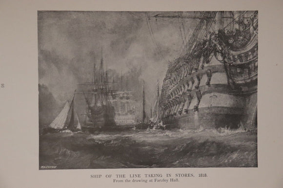 1905 Hidden Treasures At The National Gallery by JMW Turner Antique Art Book