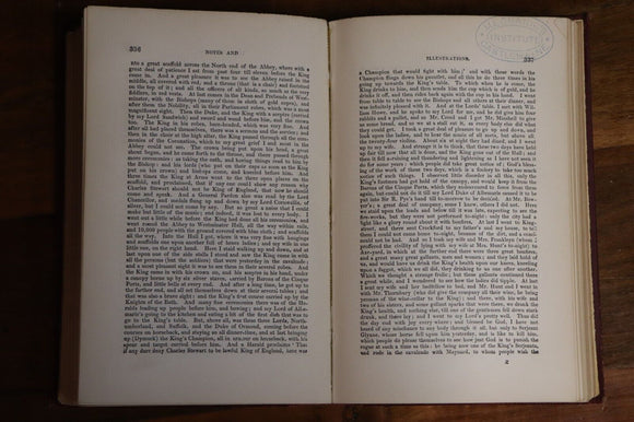 1891 Memoirs Of The Court Of Charles II by Count Grammont Antique History Book