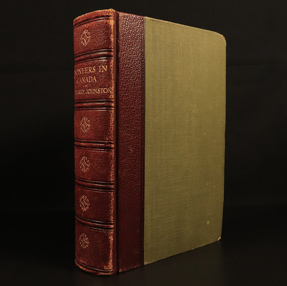 Pioneers In Canada by Sir Harry Johnston c1900 Antique Canadian History Book