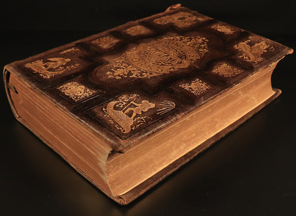 1877 Complete Works Of John Bunyan Antique Illustrated Christian Literature Book