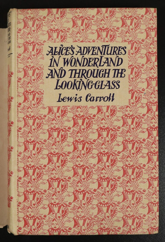 1954 Alice's Adventures In Wonderland L. Carroll Antique Fiction Book J. Tenniel