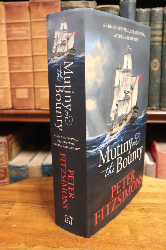 2018 Mutiny On The Bounty Author Signed 1st Ed. Travel & Exploration Book